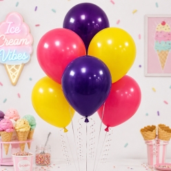 Purple, Yellow & Pink 12